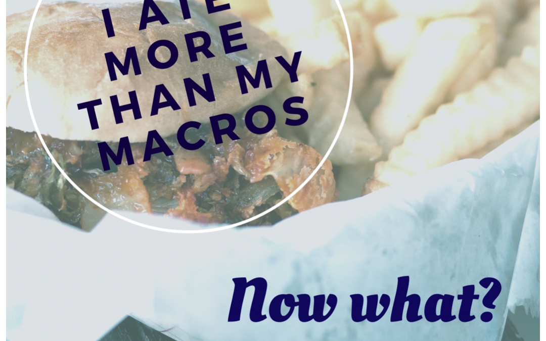 I Ate More Than My Macros. Now What?